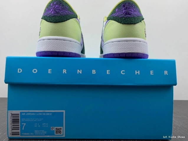 1st Kicks Shoes 1 Low Doernbecher OG Jordan (2023) FD9665-351 Retro 0815